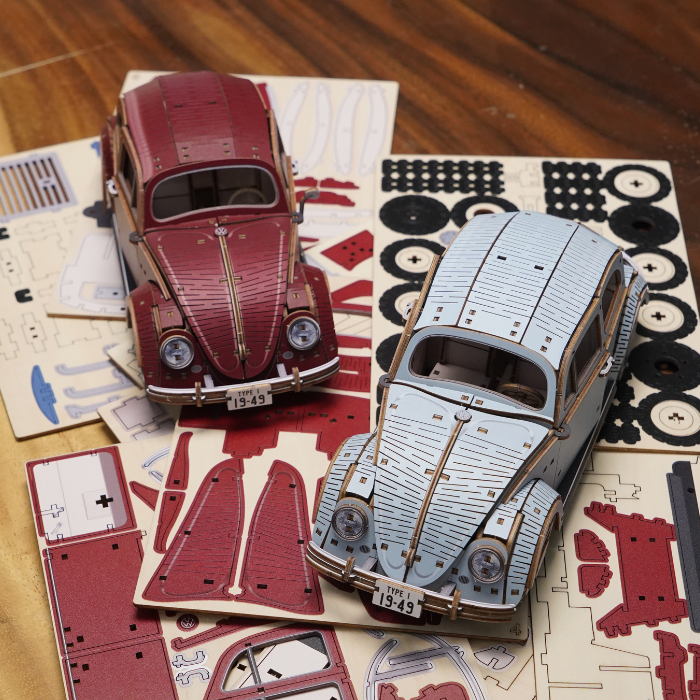 ki-gu-mi Vintage VW ビートル(タイプ1)1949年式 ブルー