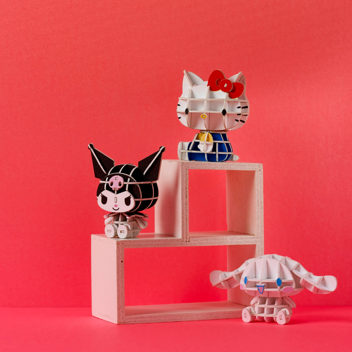 Paper Art si-gu-mi PLUS サンリオキャラクターズ シナモロール 座り