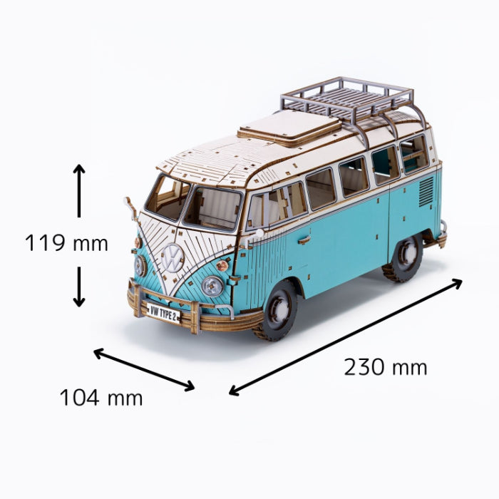 ki-gu-mi Vintage VW タイプ2 (T1)  キャンパーバン グリーン