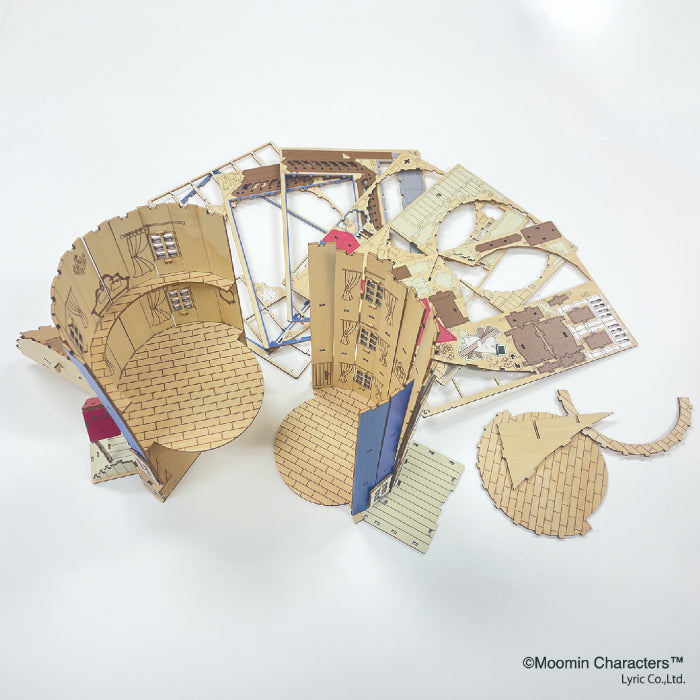 Wooden Art ki-gu-mi ムーミンやしき