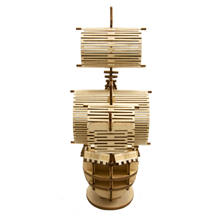 Wooden Art ki-gu-mi 帆船