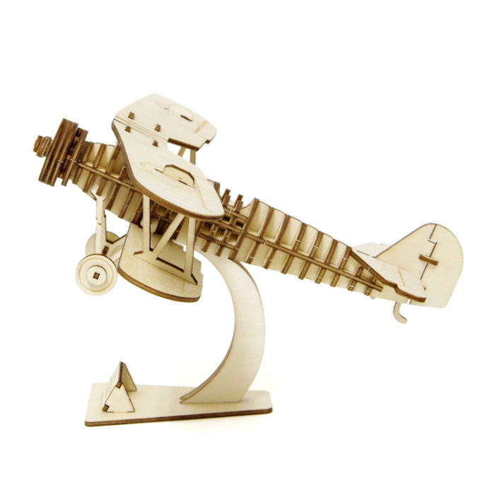 Wooden Art ki-gu-mi 複葉機