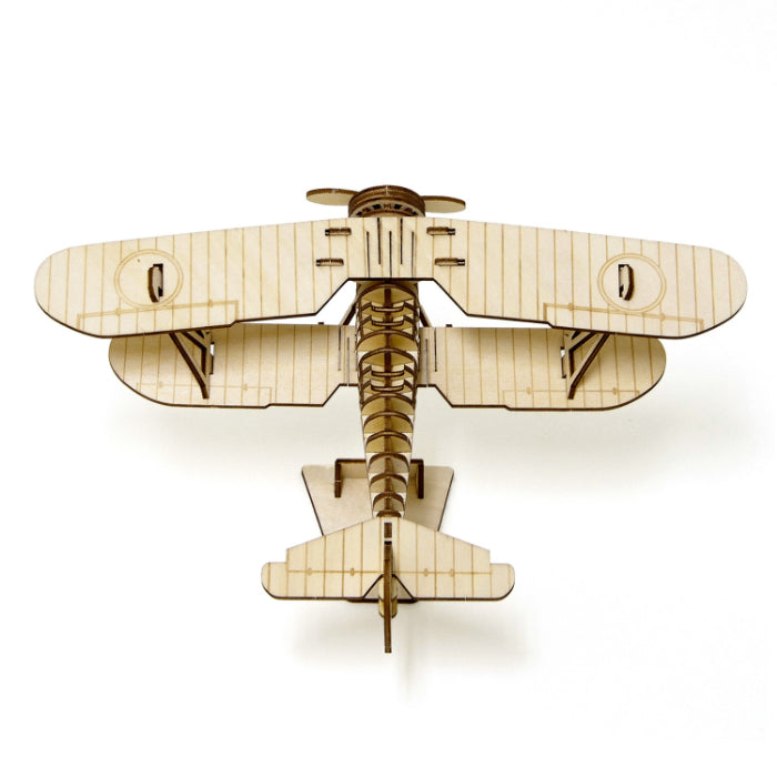 Wooden Art ki-gu-mi 複葉機