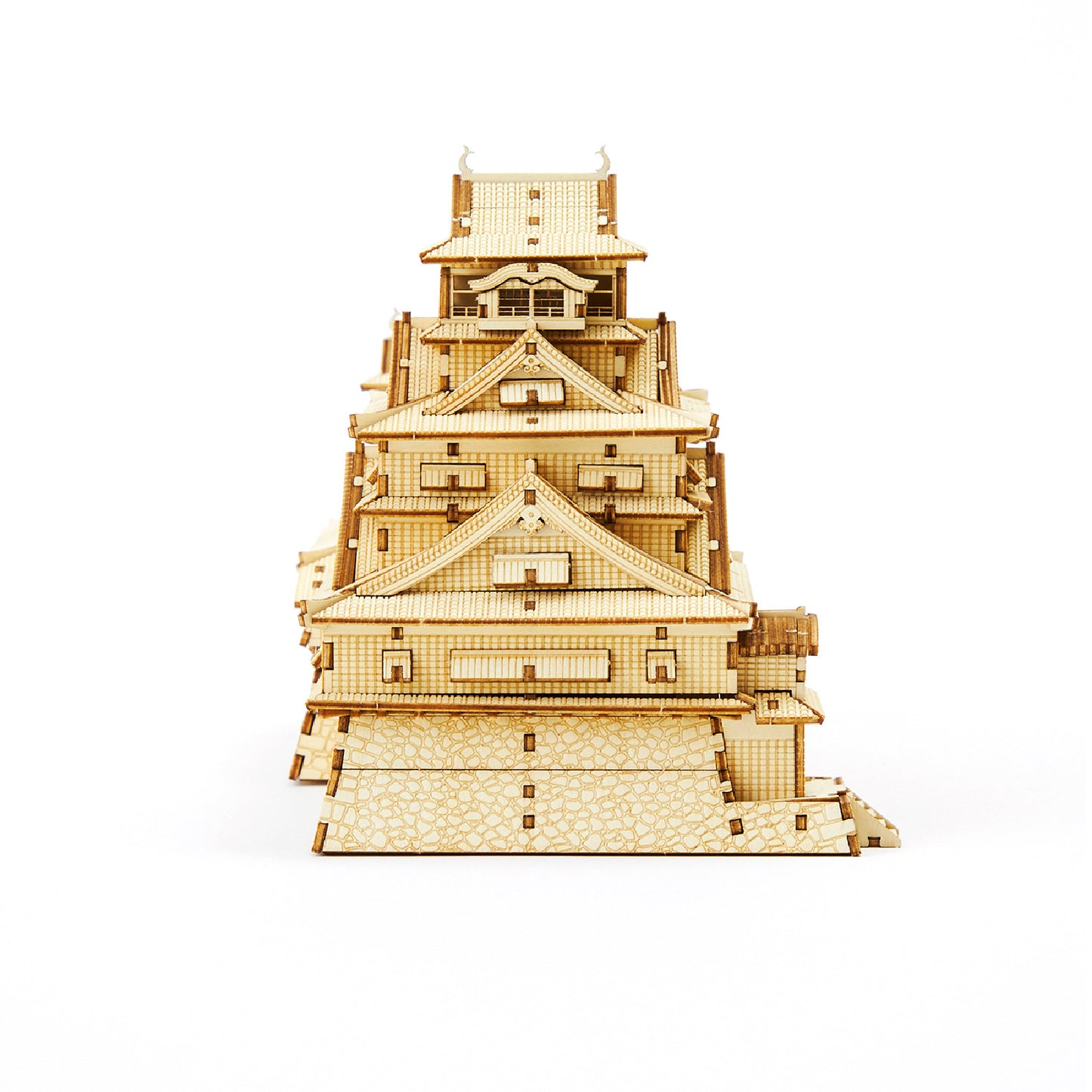 Wooden Art ki-gu-mi NEW 熊本城(くまモンのプレート付)
