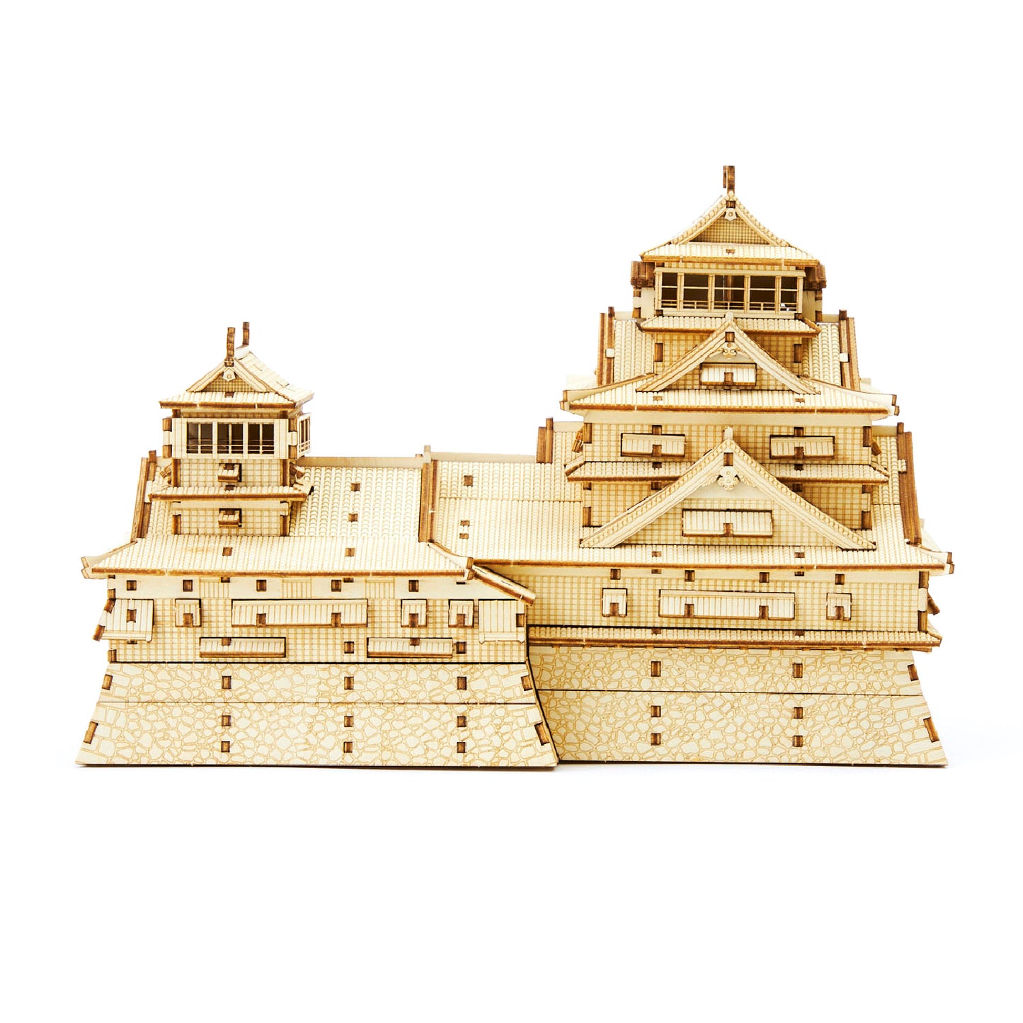 Wooden Art ki-gu-mi NEW 熊本城(くまモンのプレート付)