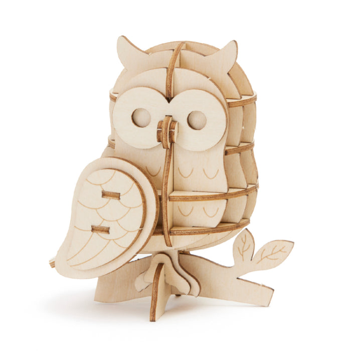 Wooden Art ki-gu-mi フクロウ