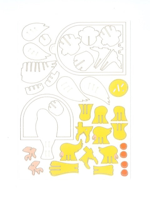 Paper Art si-gu-mi PLUS オカメインコ