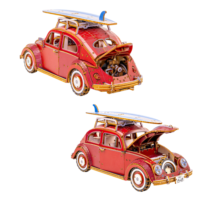 ki-gu-mi Vintage VW ビートル(タイプ1)1949年式 レッド