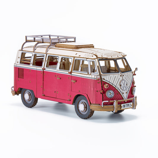 ki-gu-mi Vintage VW タイプ2 (T1)  キャンパーバン レッド