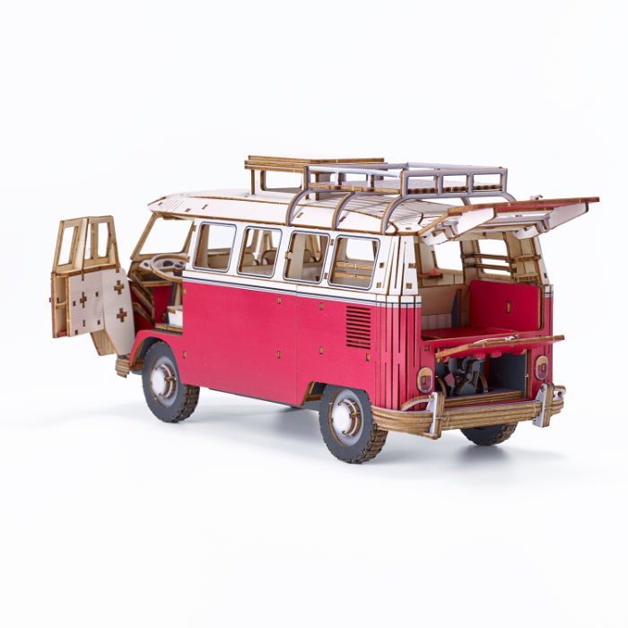 ki-gu-mi Vintage VW タイプ2 (T1)  キャンパーバン レッド