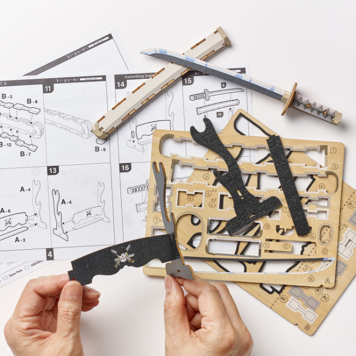 Wooden Art ki-gu-mi ワンピース ロロノア・ゾロの刀 和道一文字