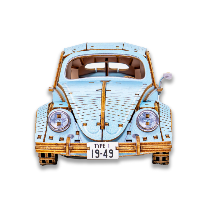 ki-gu-mi Vintage VW ビートル(タイプ1)1949年式 ブルー – 多組 ki-gu-mi Vintage VW ビートル(タイプ1)1949年式 ブルー – 多組