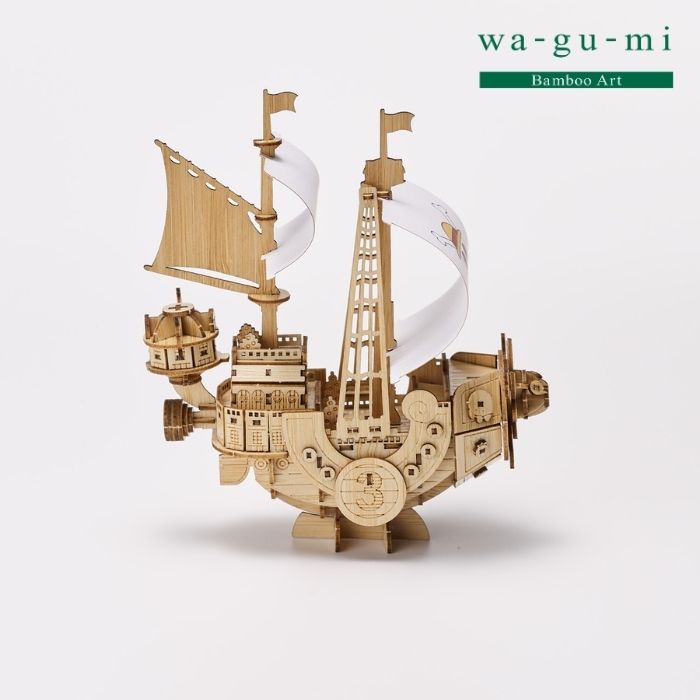 Bamboo Art wa-gu-mi ワンピース サウザンド・サニー号