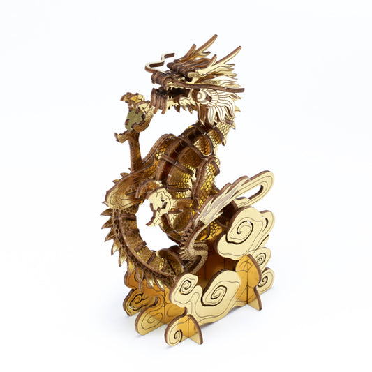 Wooden Art ki-gu-mi 昇り龍 カラーVer.