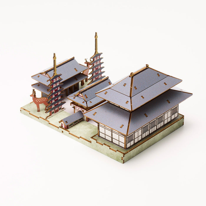 Wooden Art ki-gu-mi 日本の情景 奈良の大仏殿