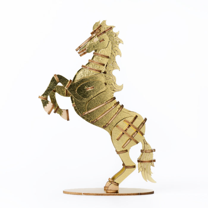 Wooden Art ki-gu-mi 馬 カラーVer.