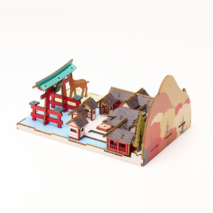 Wooden Art ki-gu-mi 日本の情景 嚴島神社