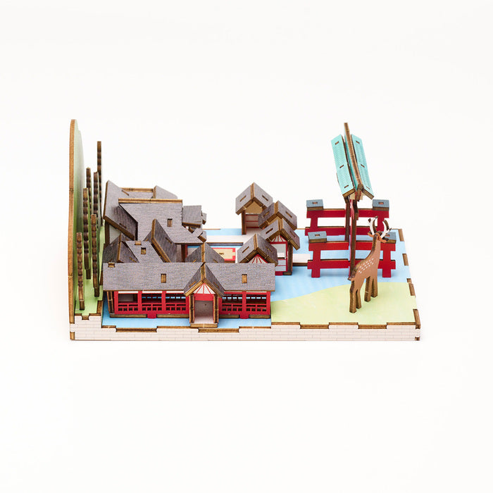 Wooden Art ki-gu-mi 日本の情景 嚴島神社