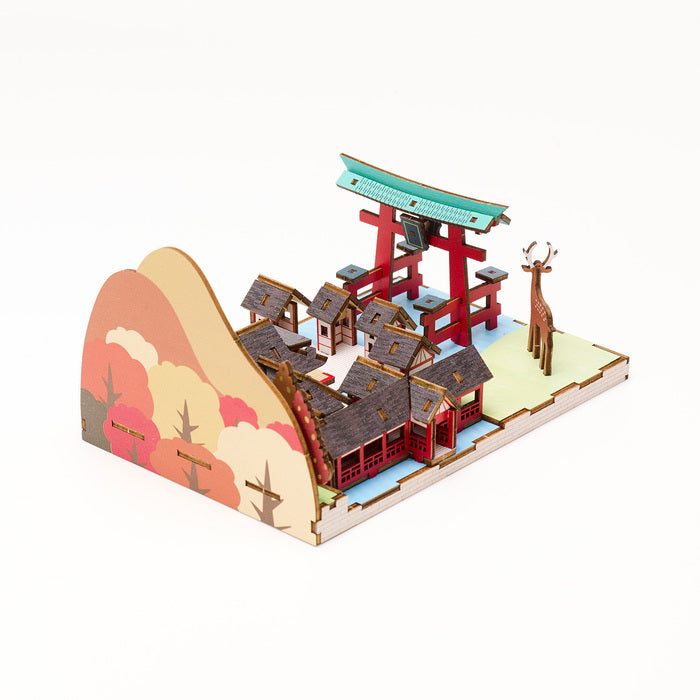Wooden Art ki-gu-mi 日本の情景 嚴島神社