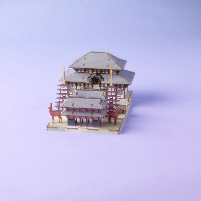 Wooden Art ki-gu-mi 日本の情景 奈良の大仏殿