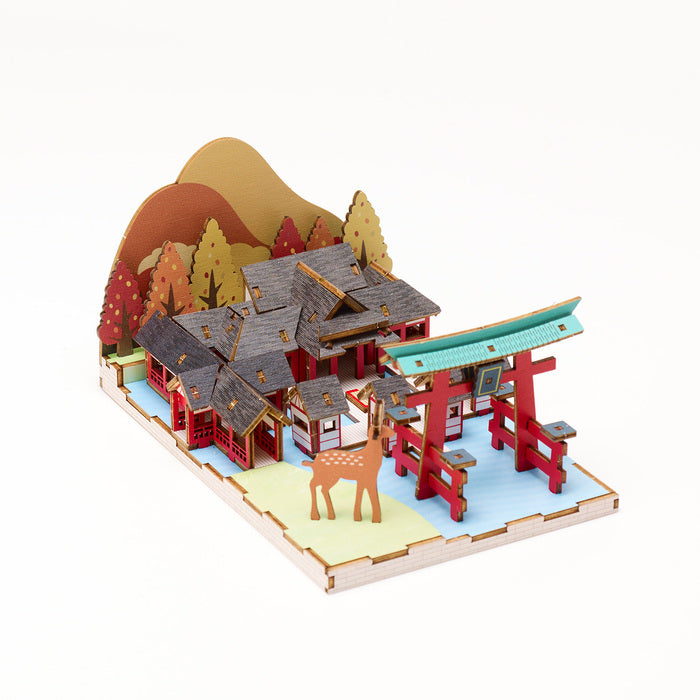 Wooden Art ki-gu-mi 日本の情景 嚴島神社