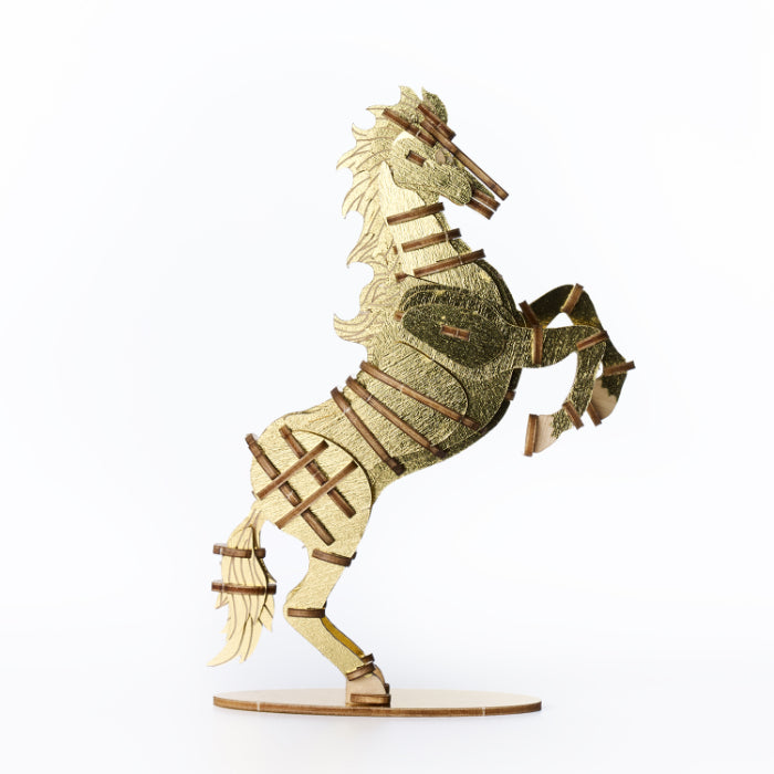 Wooden Art ki-gu-mi 馬 カラーVer.