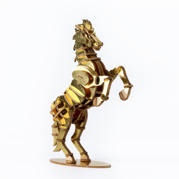 Wooden Art ki-gu-mi 馬 カラーVer.