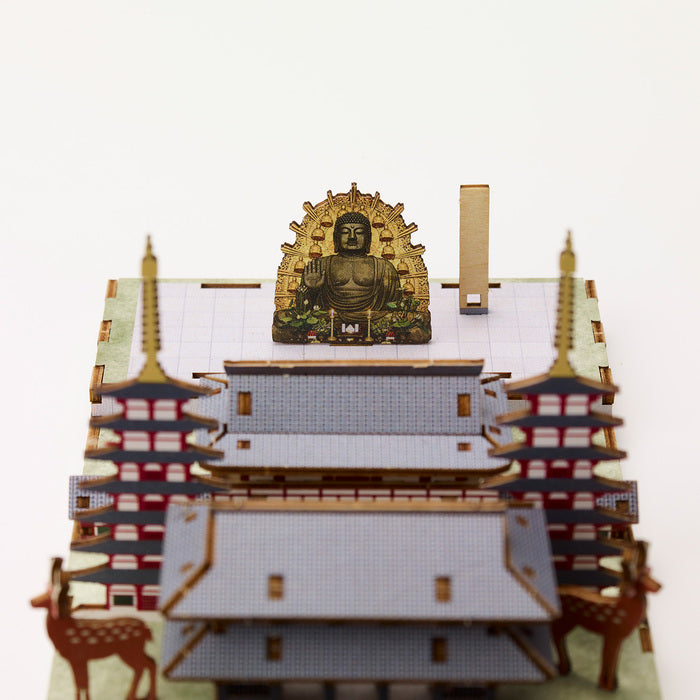 Wooden Art ki-gu-mi 日本の情景 奈良の大仏殿