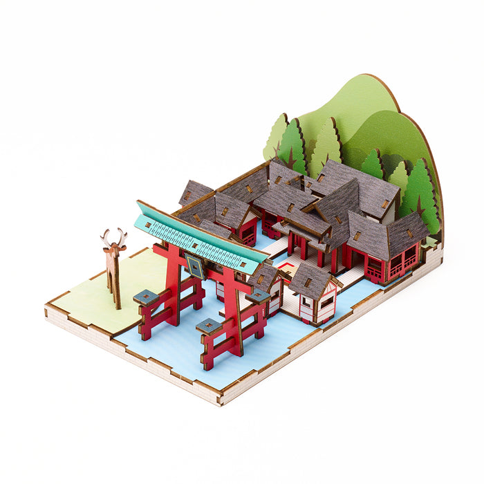 Wooden Art ki-gu-mi 日本の情景 嚴島神社
