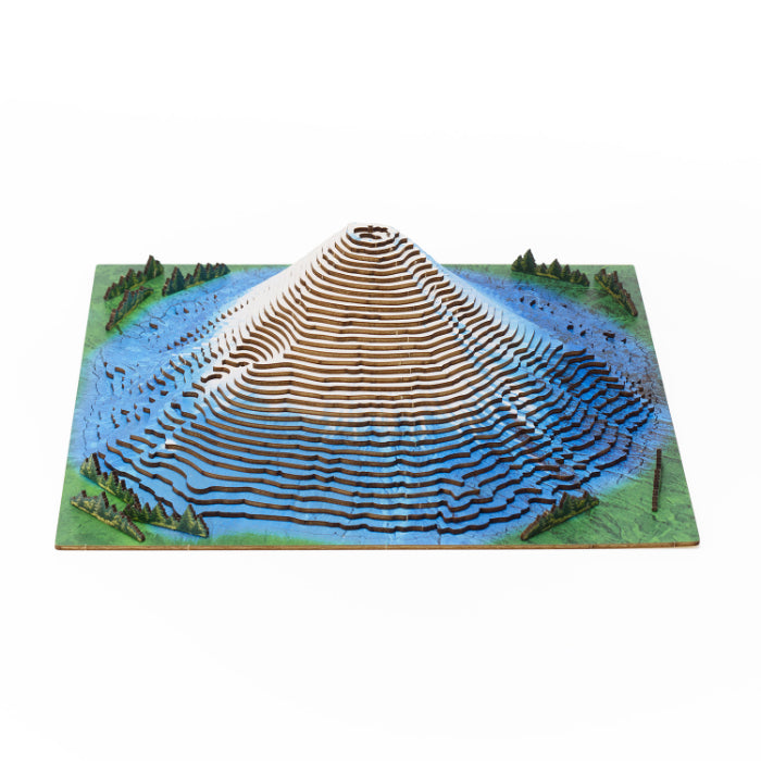 Wooden Art ki-gu-mi 富士山