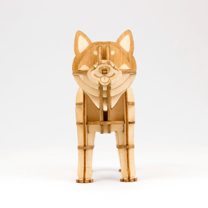 Wooden Art ki-gu-mi 柴犬