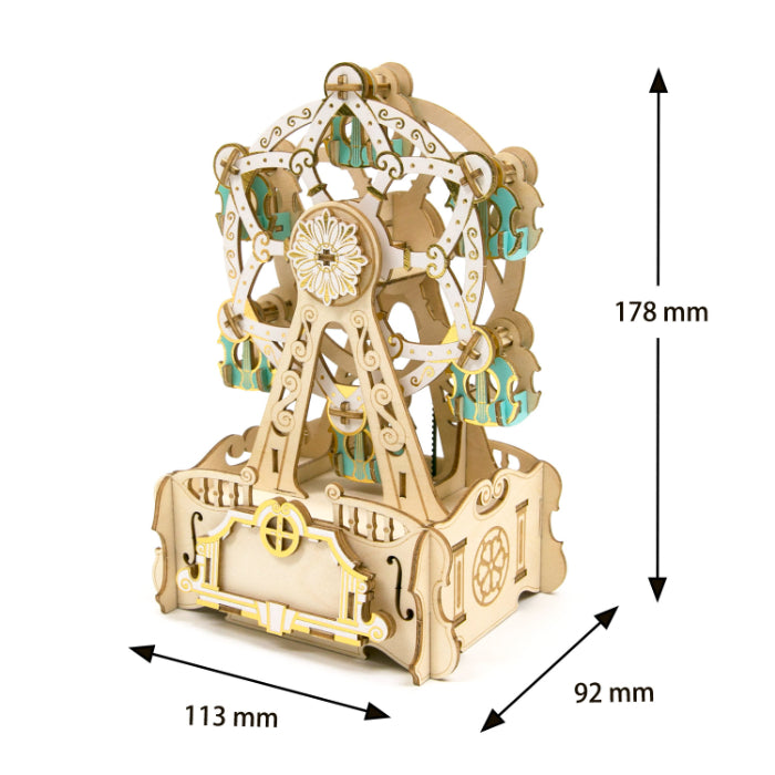 Wooden Art ki-gu-mi オルゴール付き観覧車