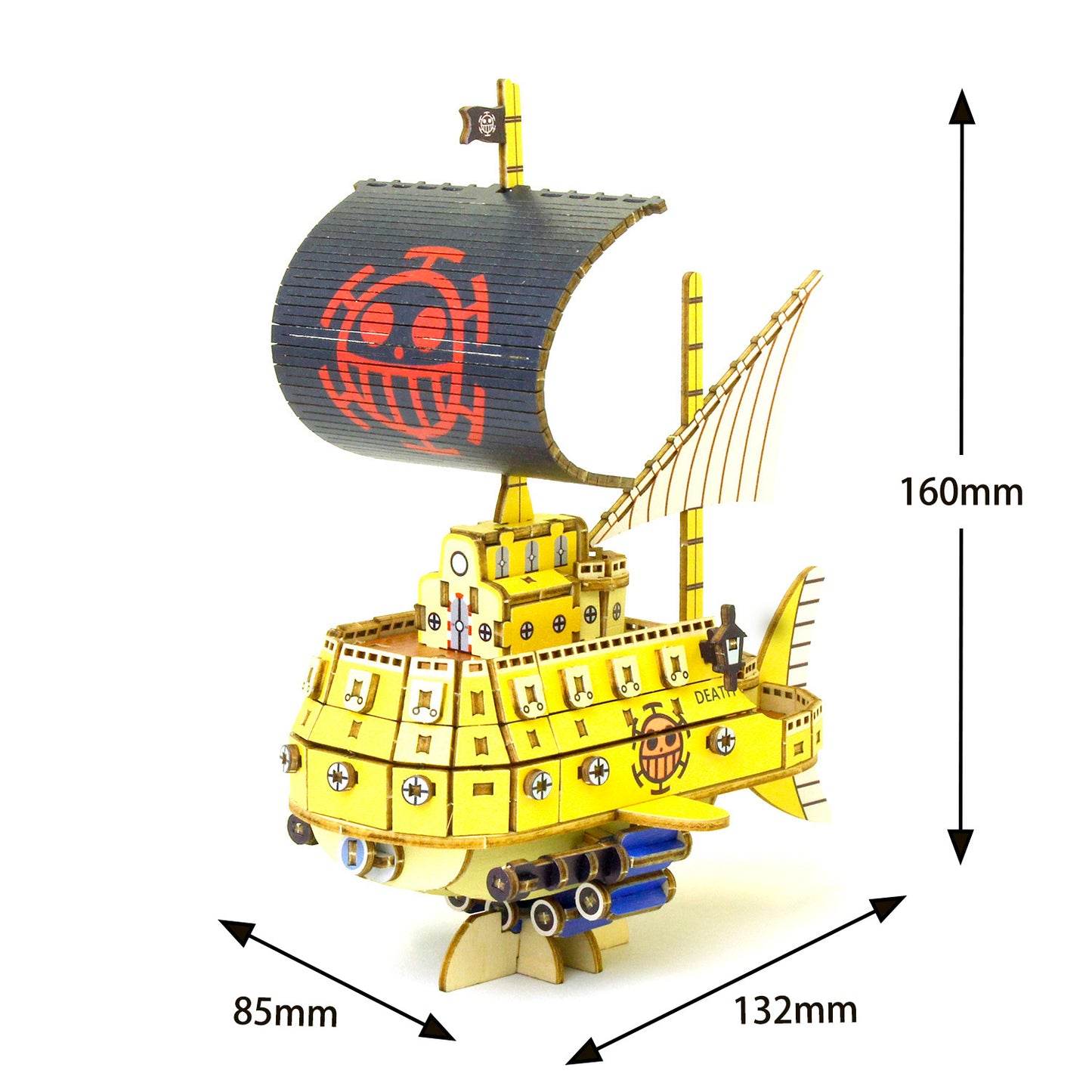 Wooden Art ki-gu-mi ワンピース トラファルガー・ローの潜水艦