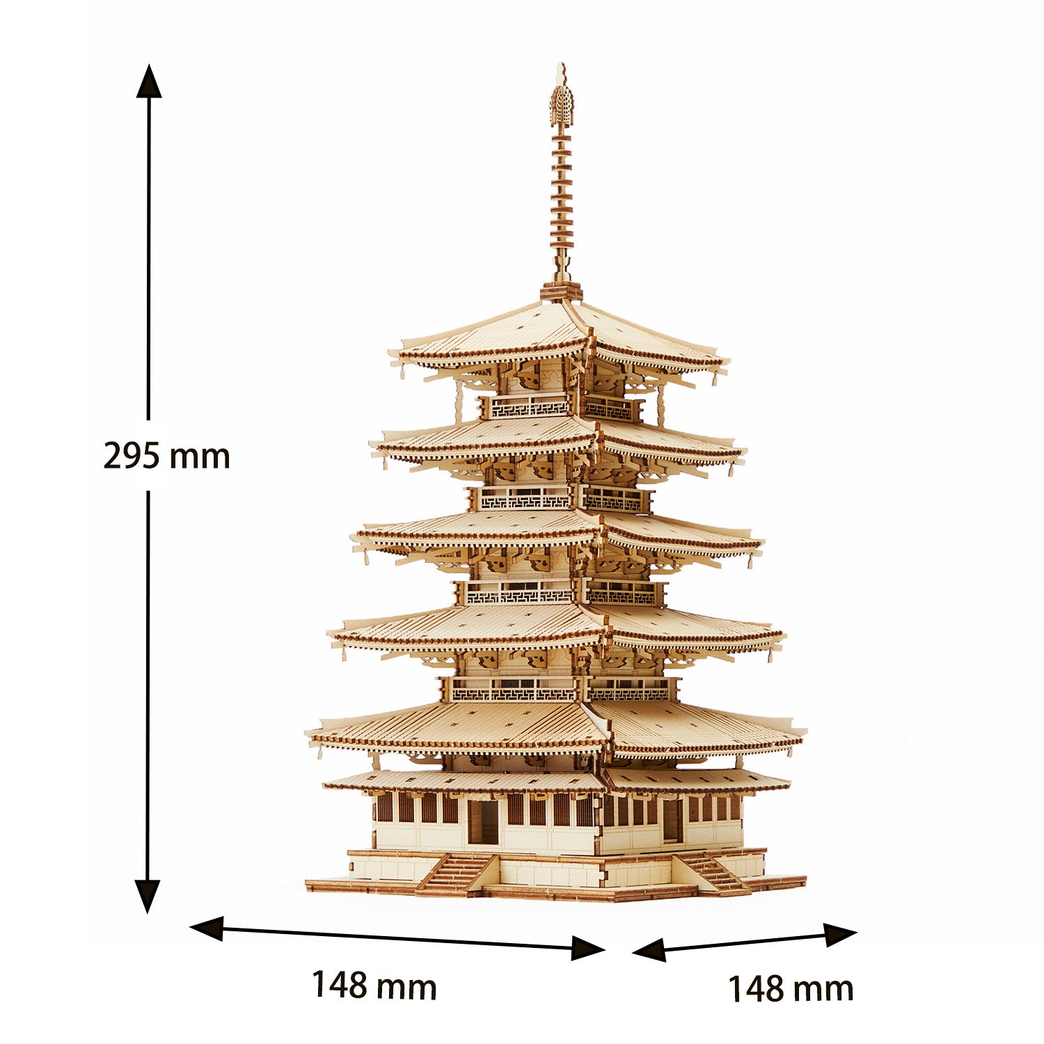 Wooden Art ki-gu-mi NEW 五重塔