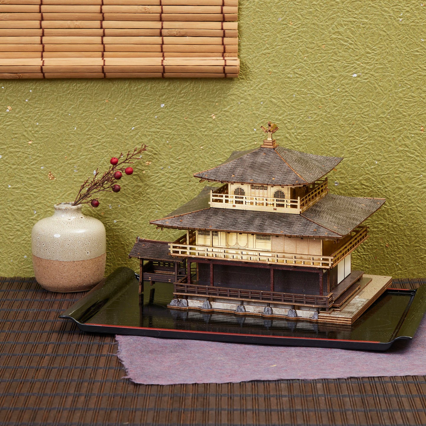 Wooden Art ki-gu-mi 金閣寺 カラー Ver.