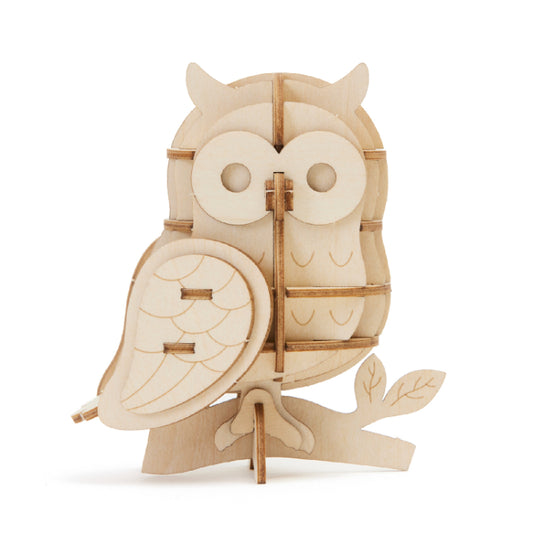 Wooden Art ki-gu-mi フクロウ