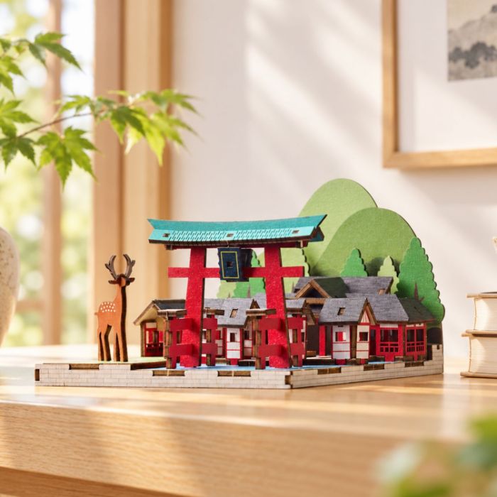 Wooden Art ki-gu-mi 日本の情景 嚴島神社