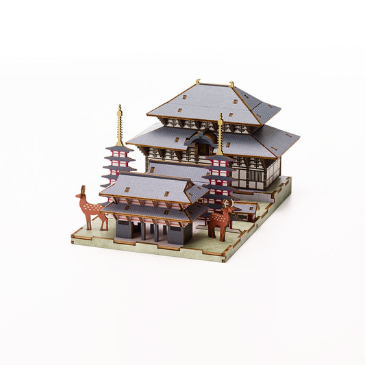 Wooden Art ki-gu-mi 日本の情景 奈良の大仏殿