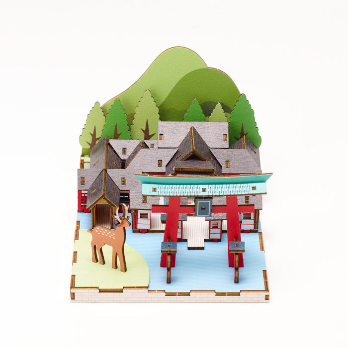 Wooden Art ki-gu-mi 日本の情景 嚴島神社