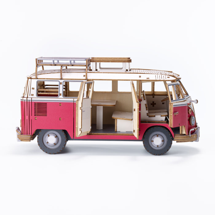 ki-gu-mi Vintage VW タイプ2 (T1) キャンパーバン レッド – 多組