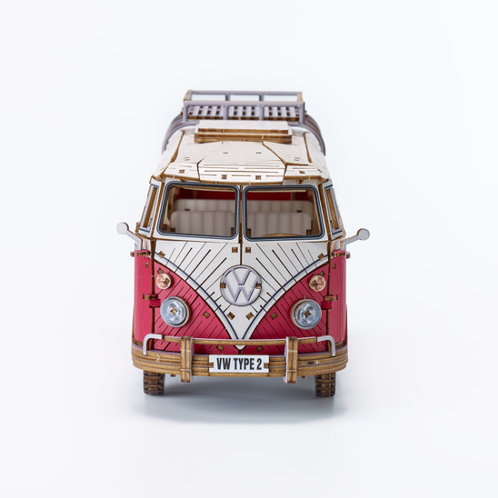 ki-gu-mi Vintage VW タイプ2 (T1) キャンパーバン レッド – 多組