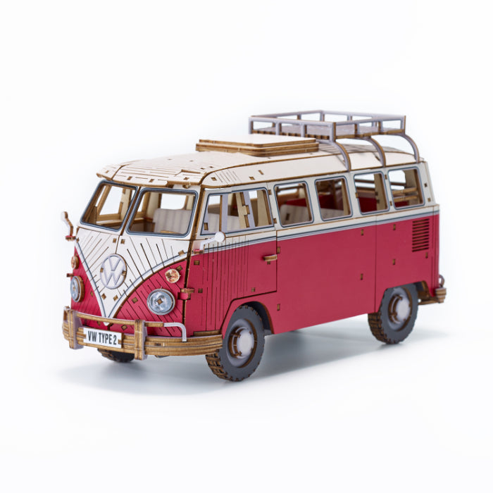 ki-gu-mi Vintage VW タイプ2 (T1) キャンパーバン レッド – 多組