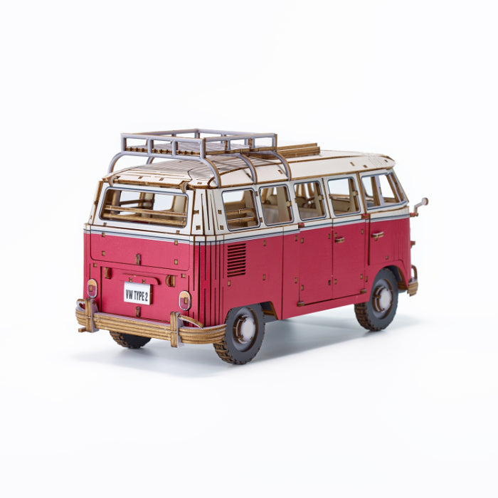 ki-gu-mi Vintage VW タイプ2 (T1) キャンパーバン レッド – 多組
