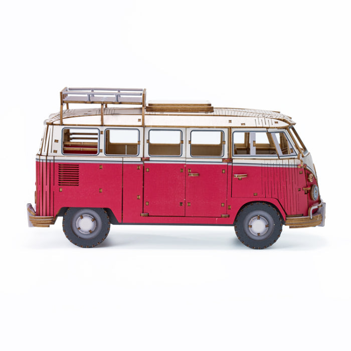 ki-gu-mi Vintage VW タイプ2 (T1) キャンパーバン レッド – 多組