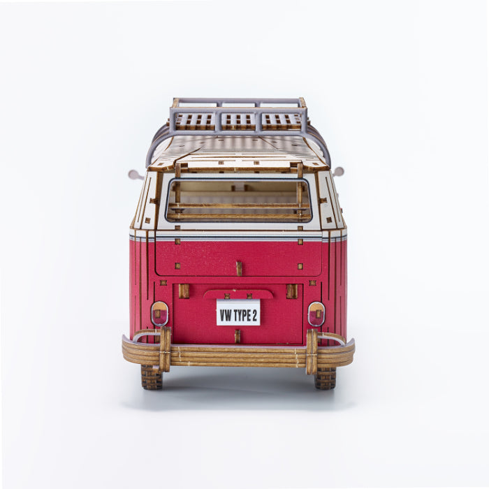 ki-gu-mi Vintage VW タイプ2 (T1) キャンパーバン レッド – 多組