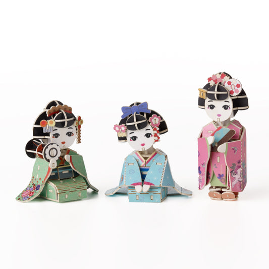 Paper Art si-gu-mi PLUS 舞妓三姉妹