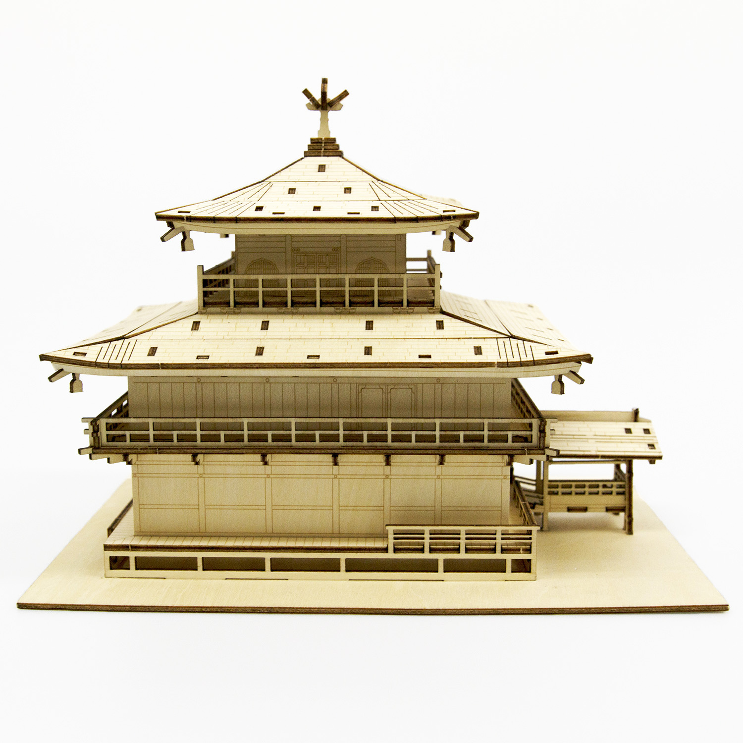 Wooden　Art　ki-gu-mi　金閣寺